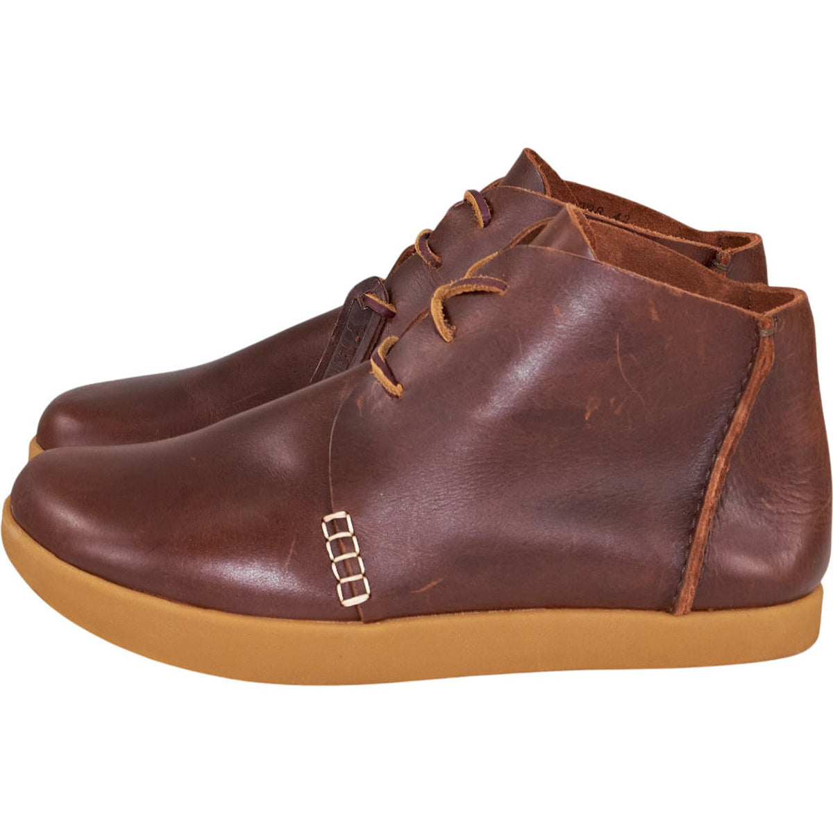 YMC Brown Leather Boots