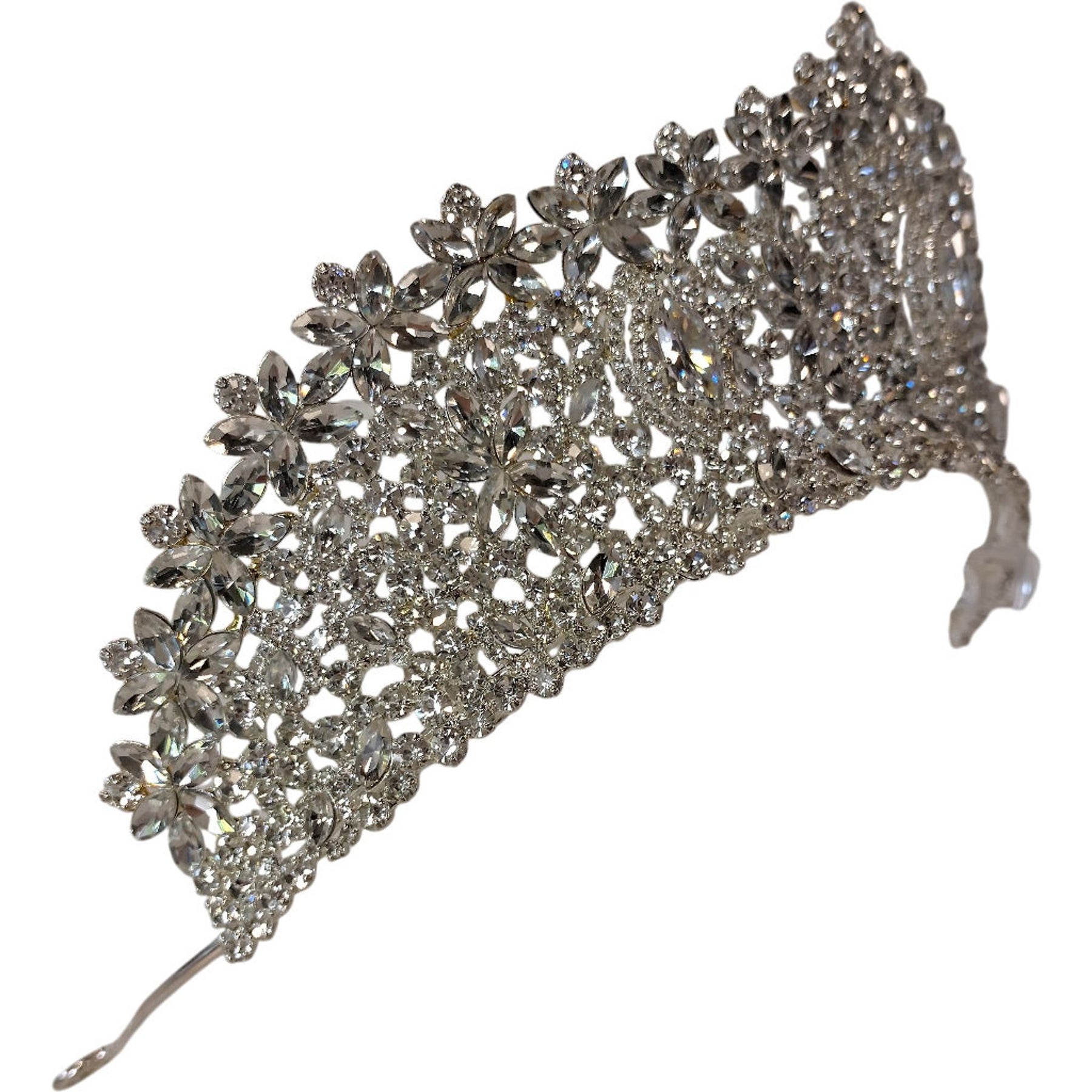 Kipling Silver Crystal Bridal Tiara