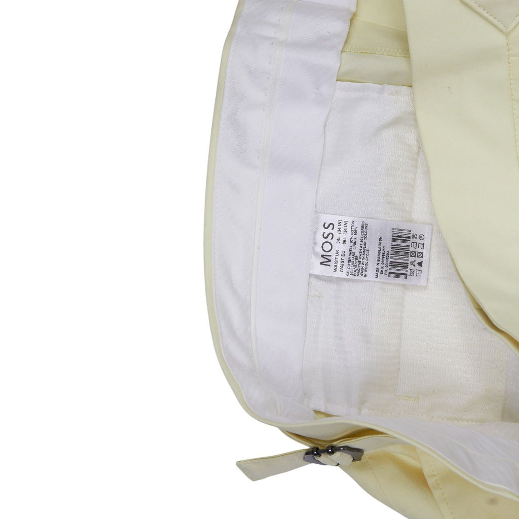 Moss Lemon Slim Trousers