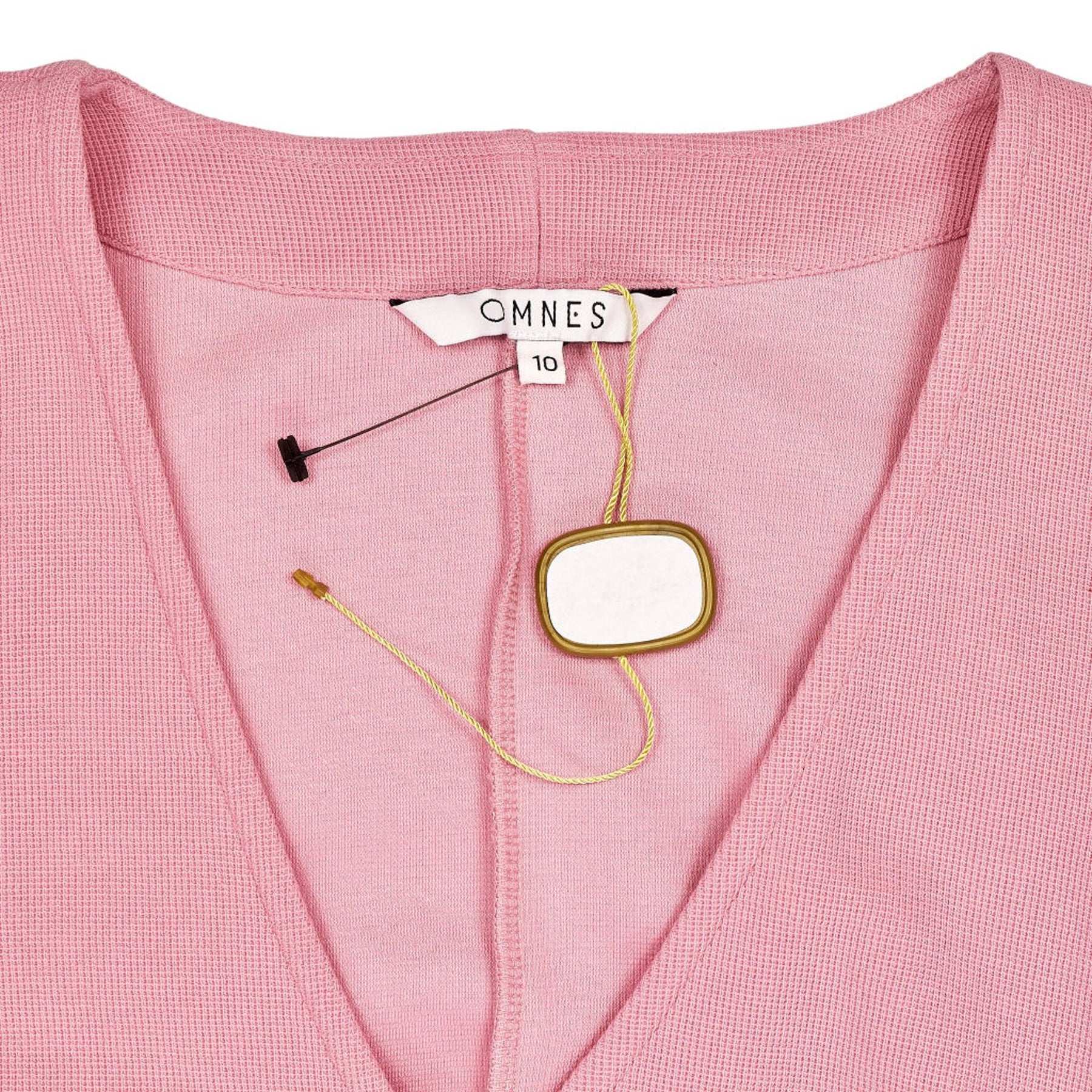 Omnes Pink Wrap Top 10