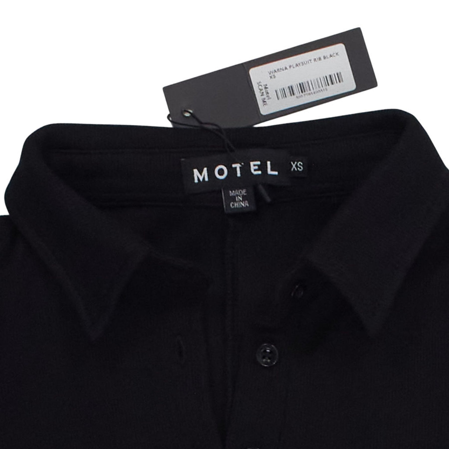 Motel Black Warna Playsuit