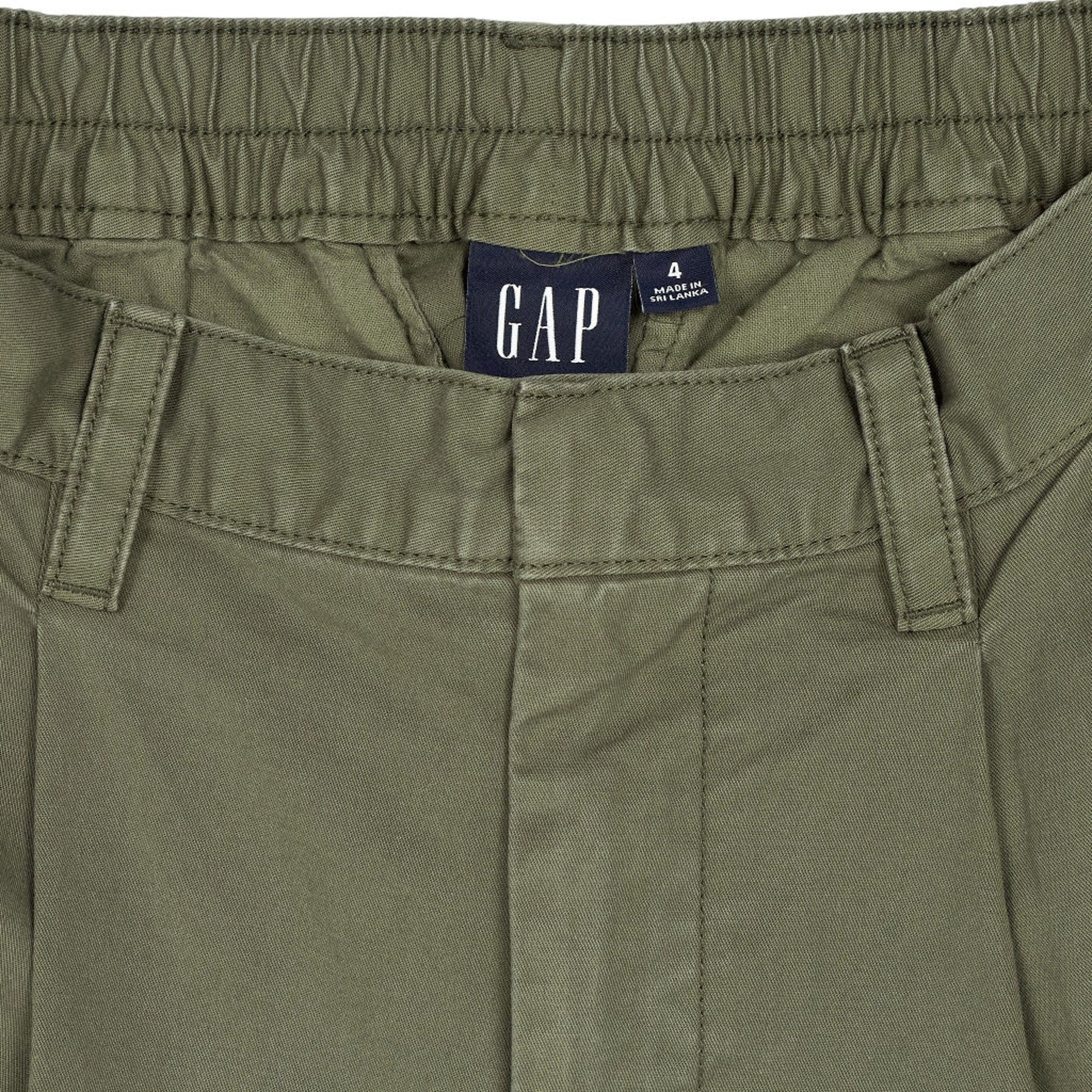 GAP Green Pleated Trousers
