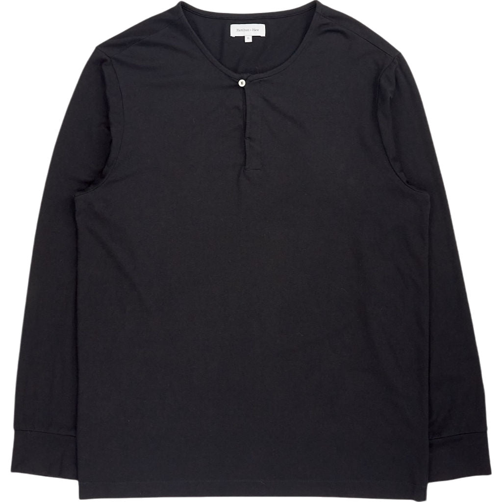 Hamilton + Hare Black Long Sleeve Top