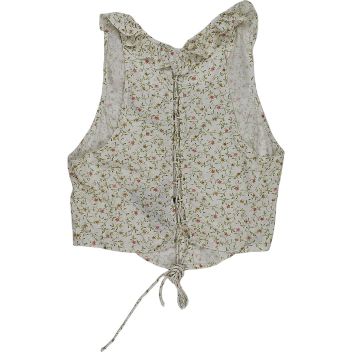 Motel Floral Crop Top