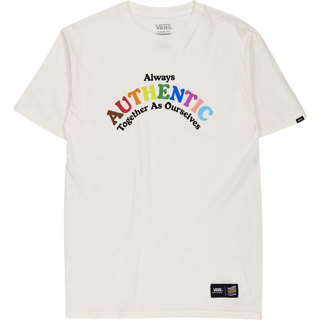 Vans White Classic Fit Pride T-Shirt