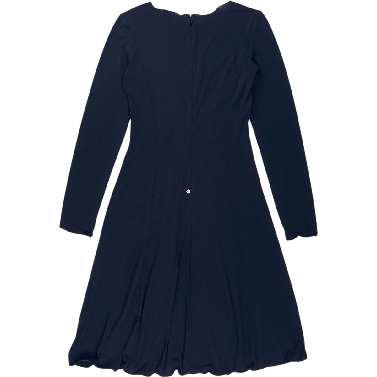 Armani Black Long Sleeve Dress