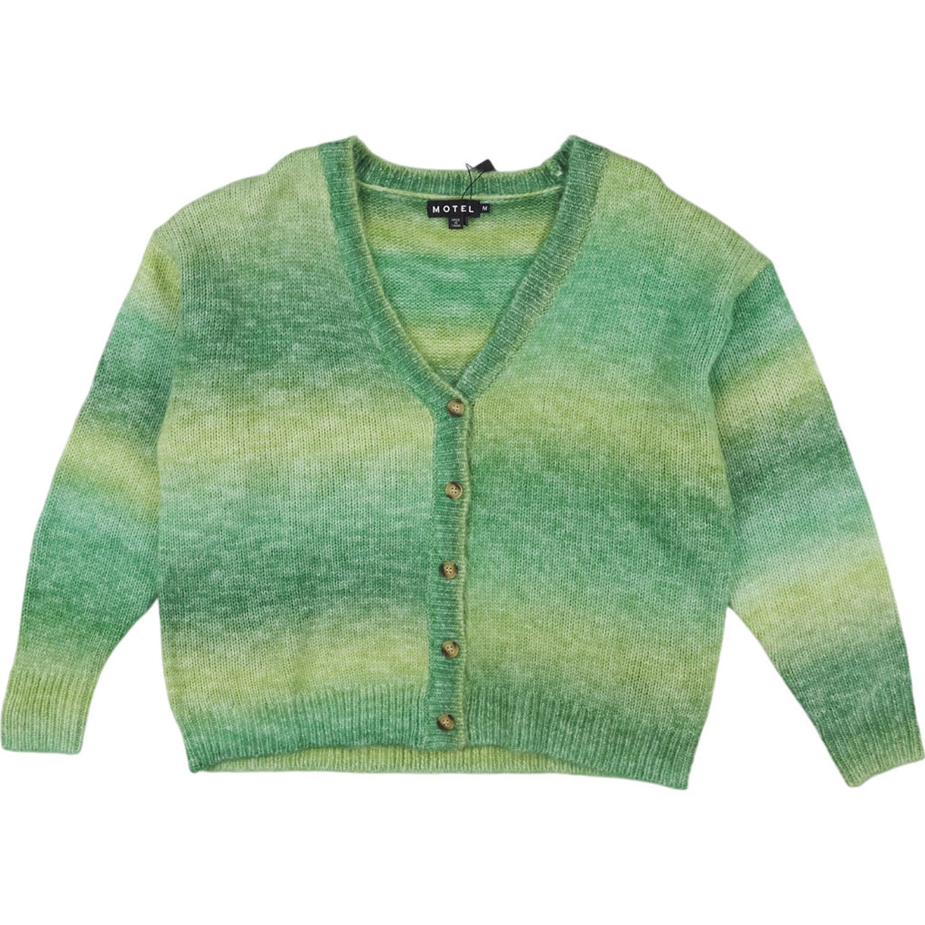 Motel Green Uriela Wool Cardigan