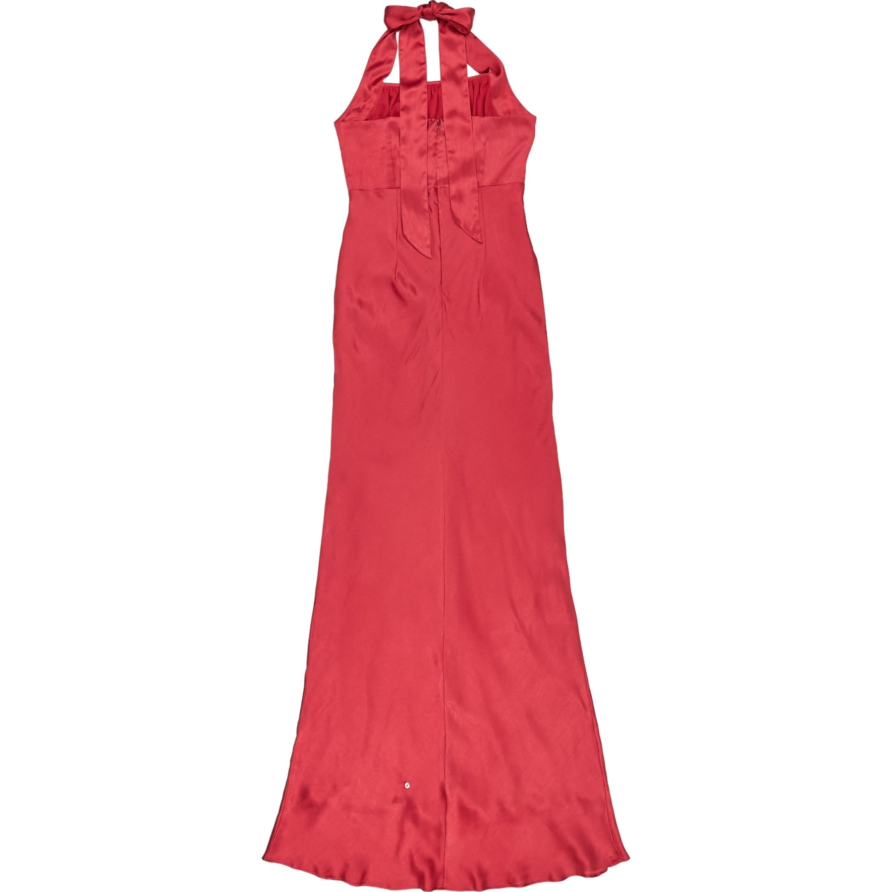 OMNES Red Halterneck Dress