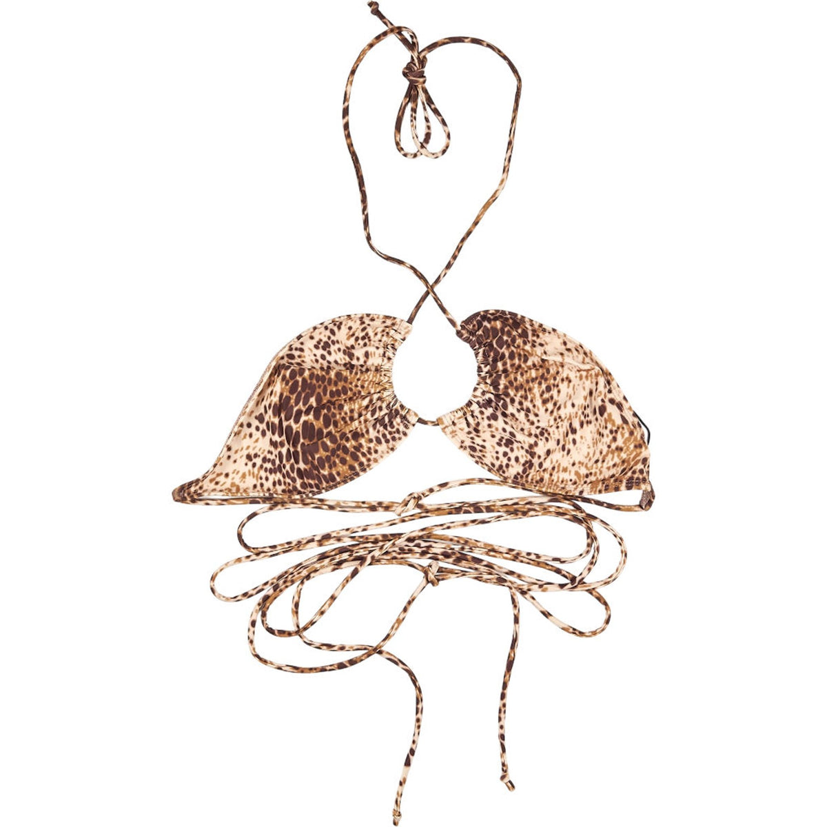 Motel Sand Leopard Simia Bikini Top