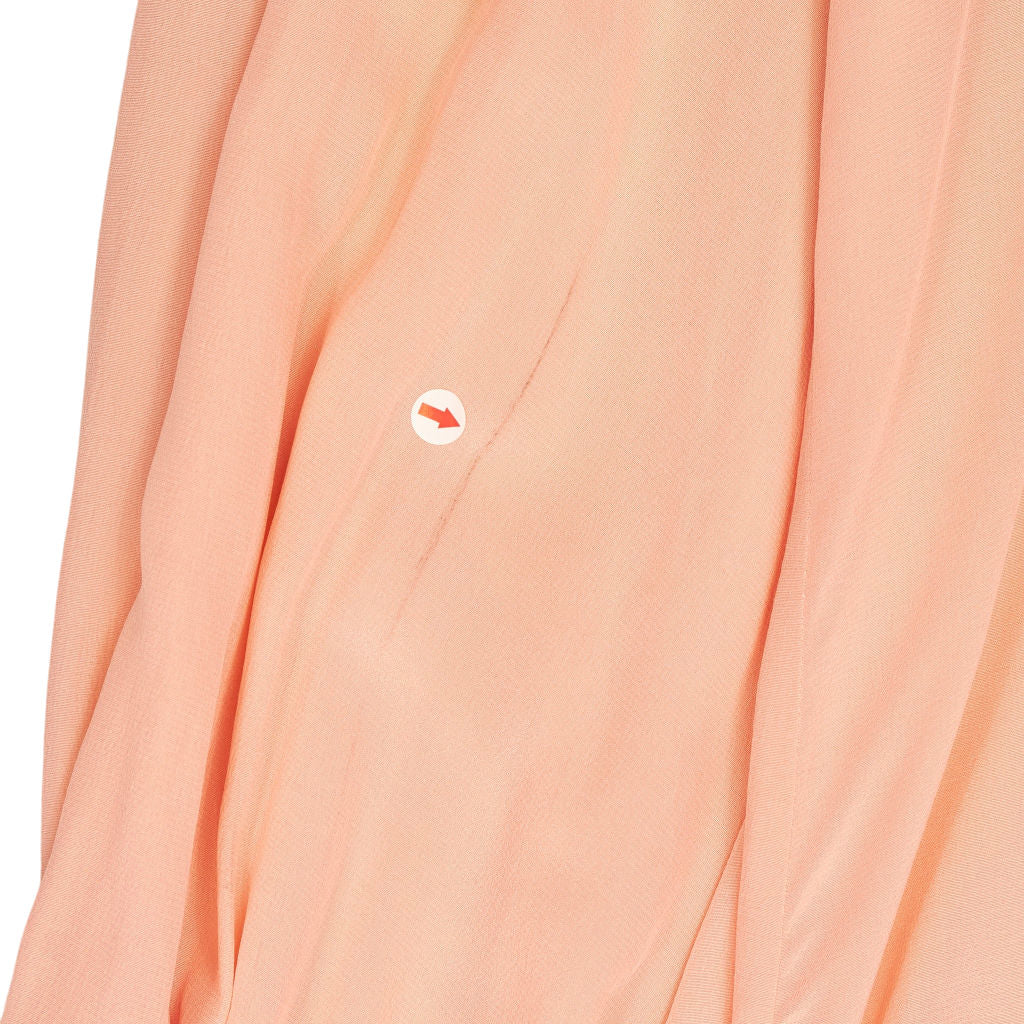 Mother of Pearl Dual-Tone Pink Polkadot Silk Dress