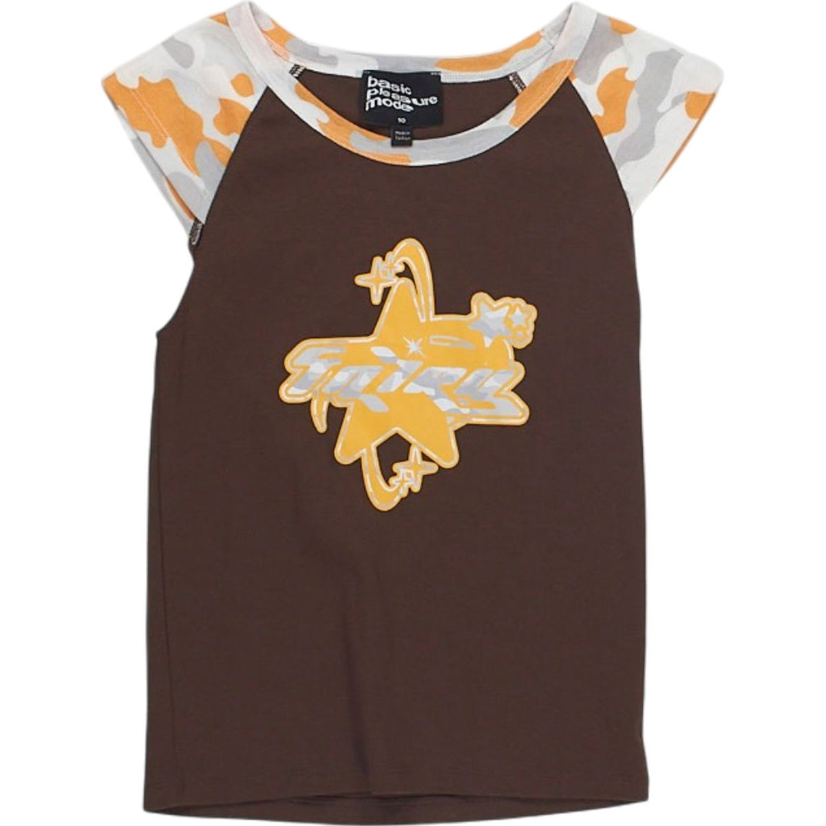 Basic Pleasure Mode Brown T-Shirt