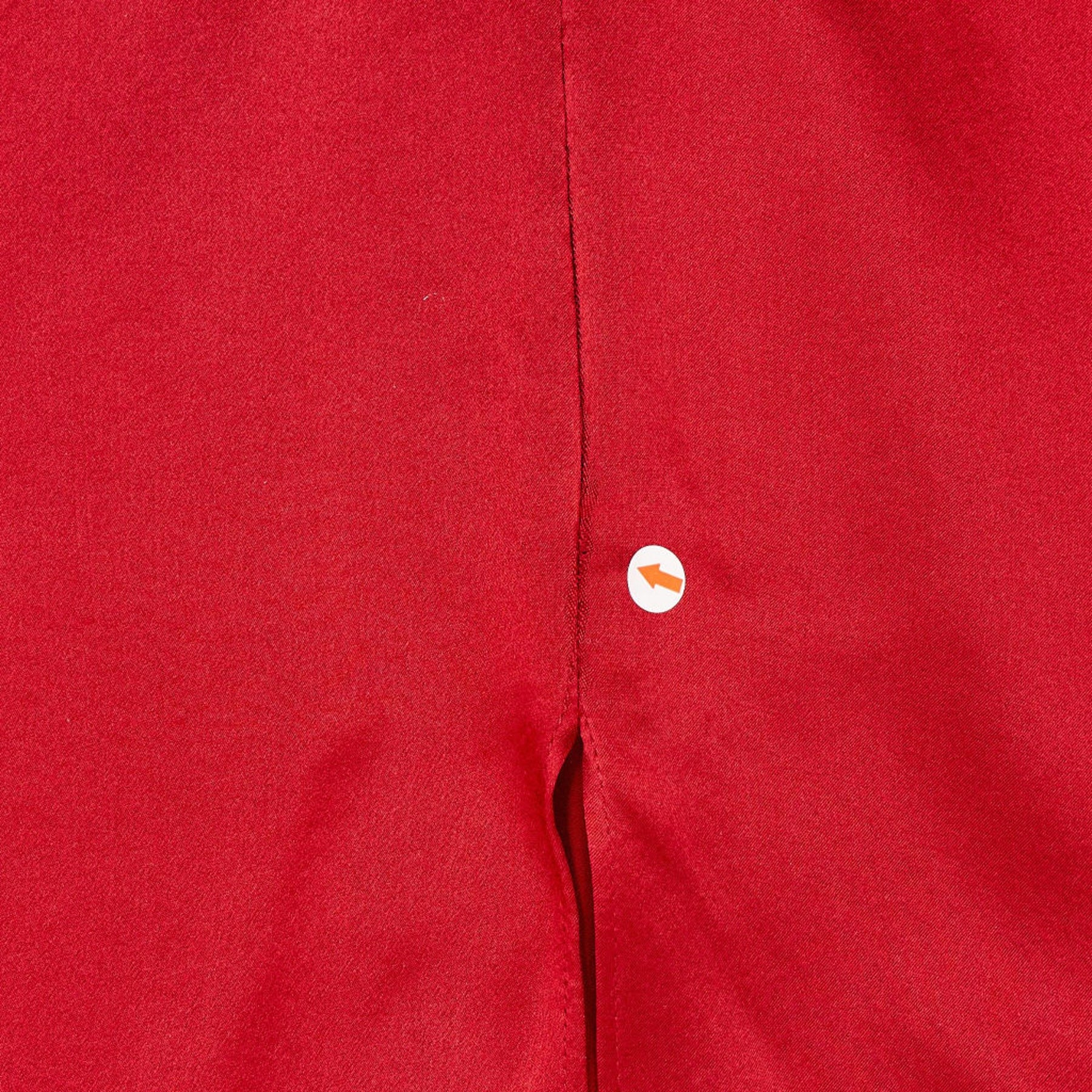 Reformation Red Satin Slip Dress