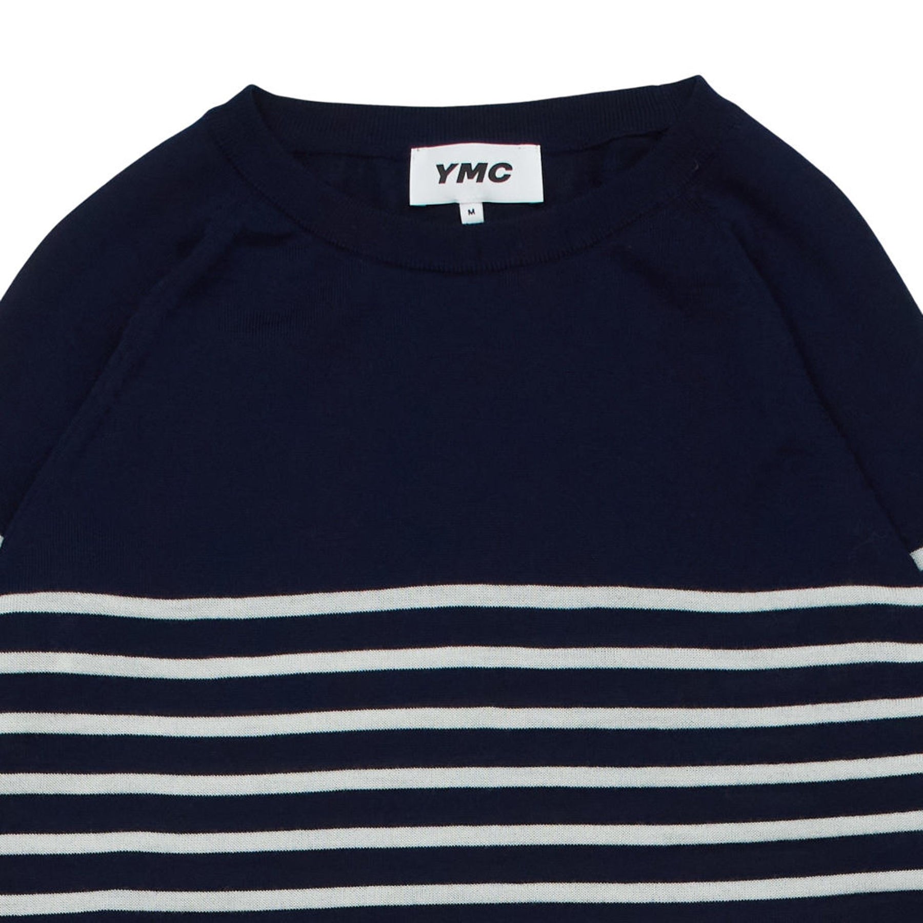 YMC Navy Striped Jumper