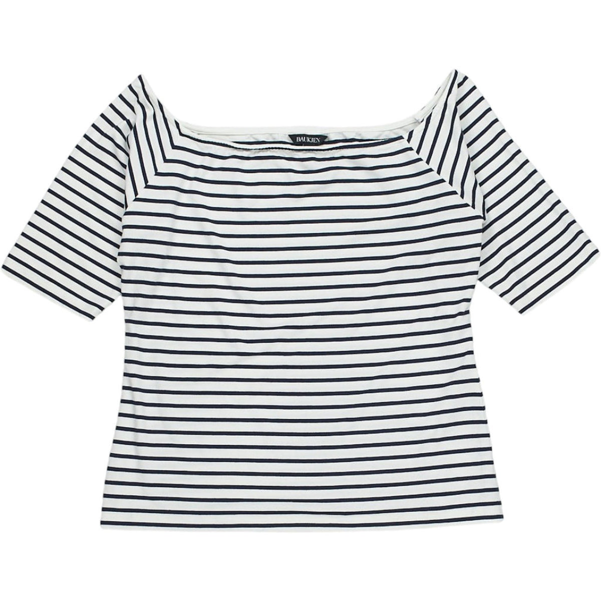 Baukjen White Striped Top