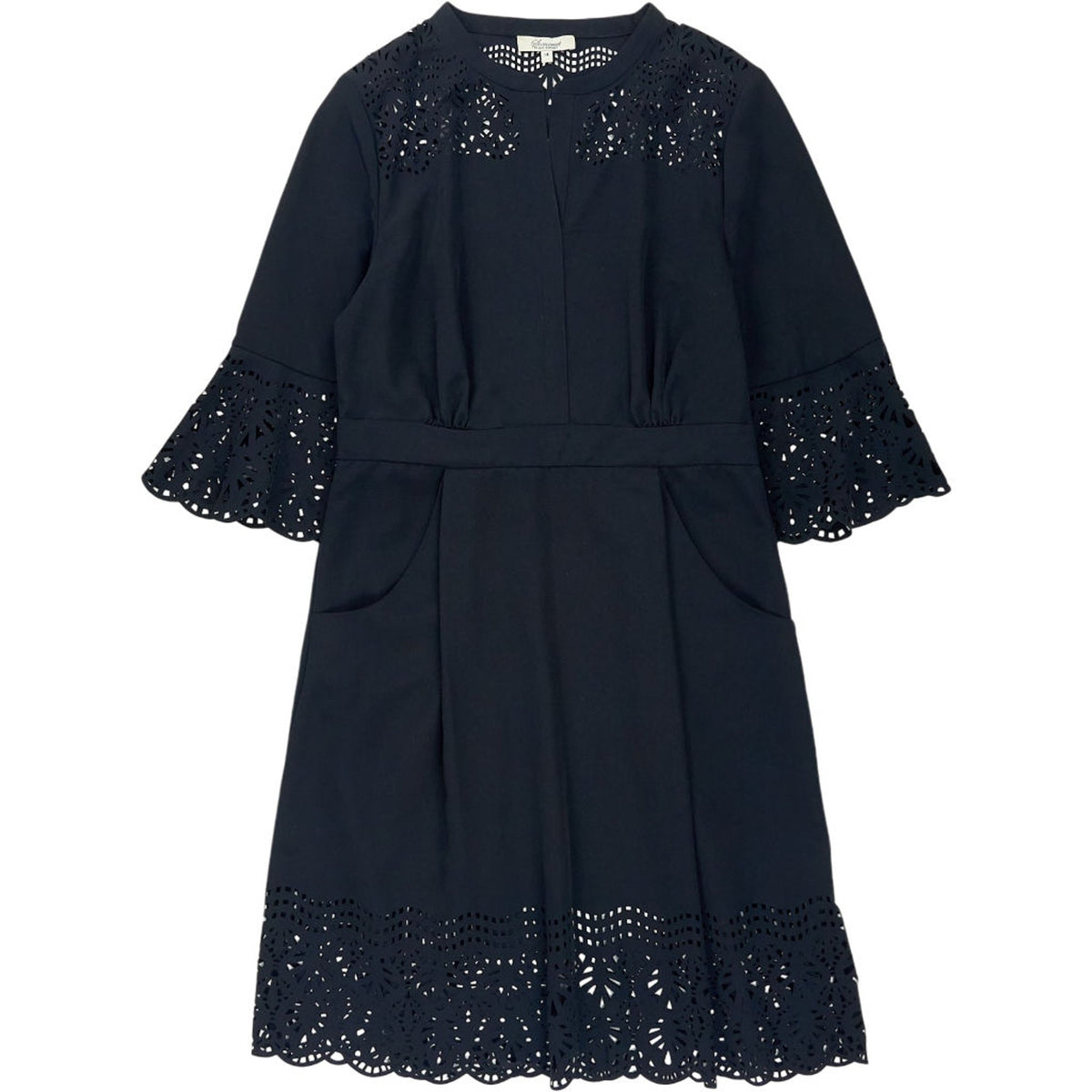 Somerset Black Lace Trim Dress