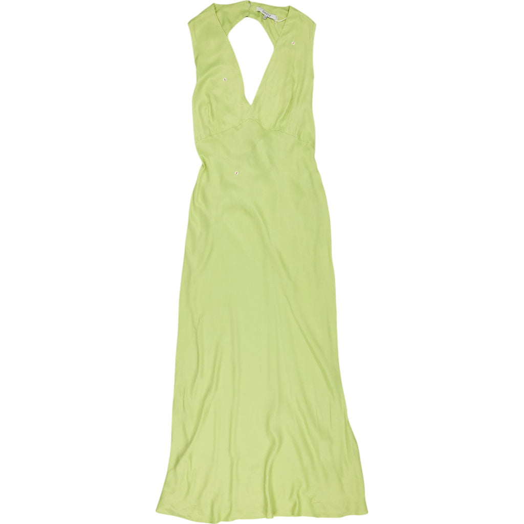 OMNES Lime Nova Tie Back Dress