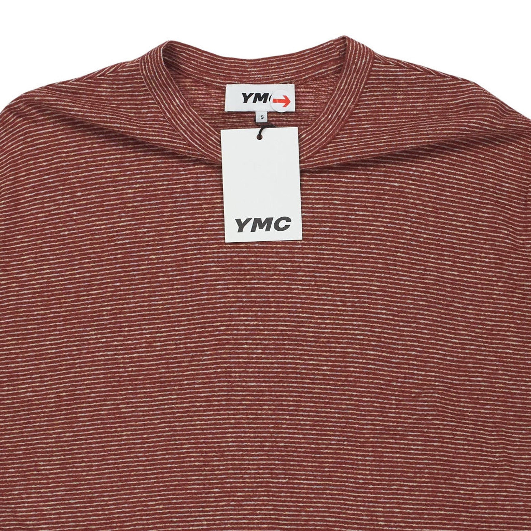 YMC Red Striped Triple T Shirt