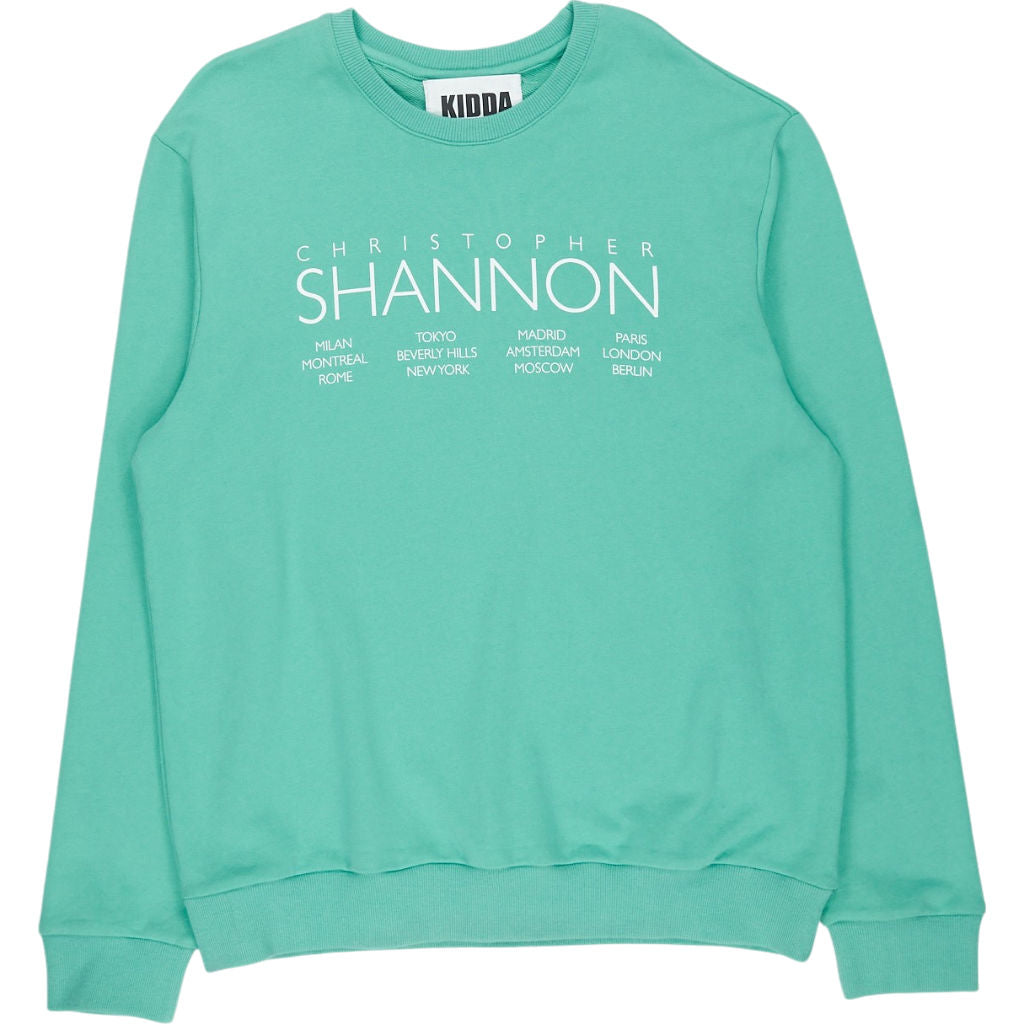 Kidda Christopher Shannon Mint Green Sweatshirt