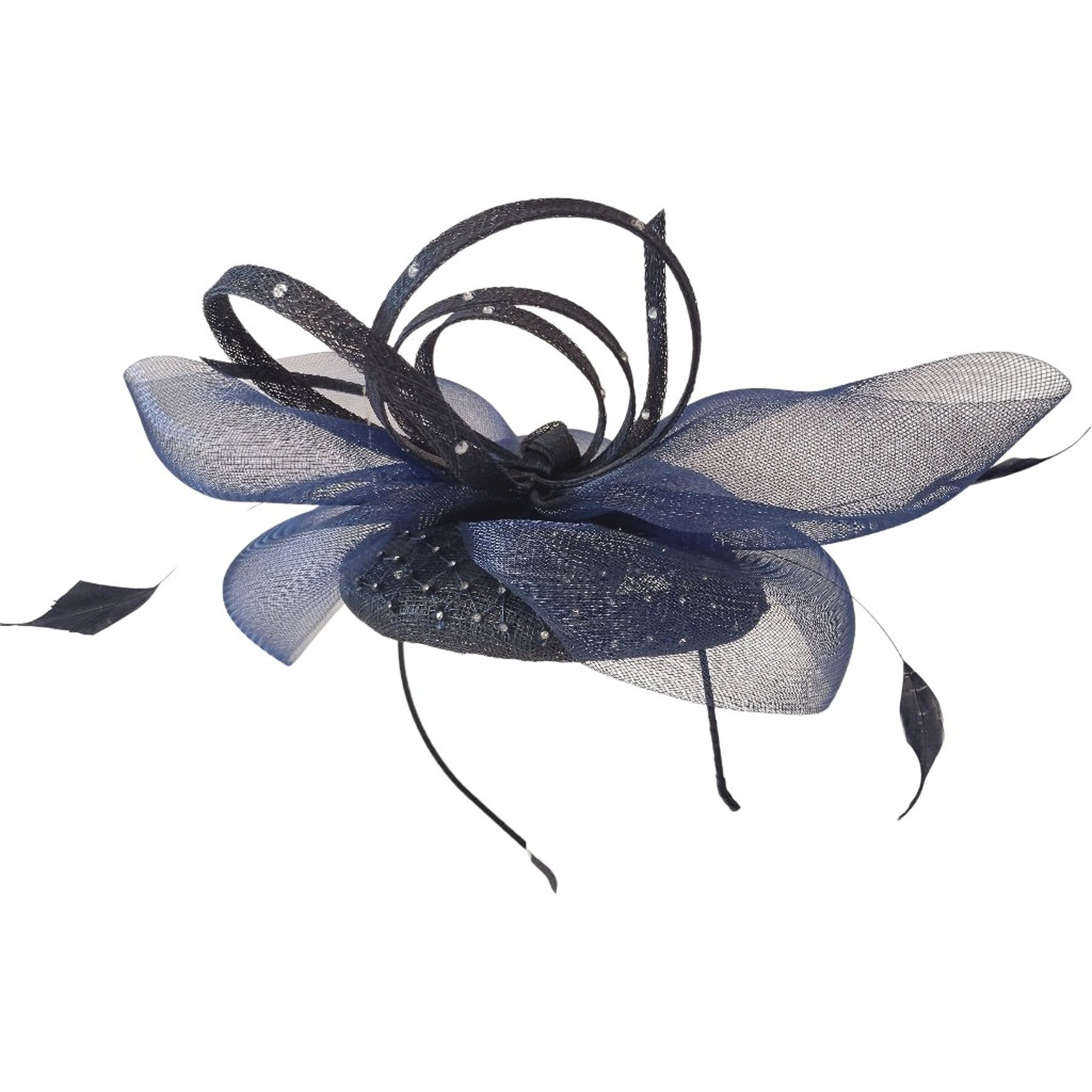 S&G Blue Fascinator Hat