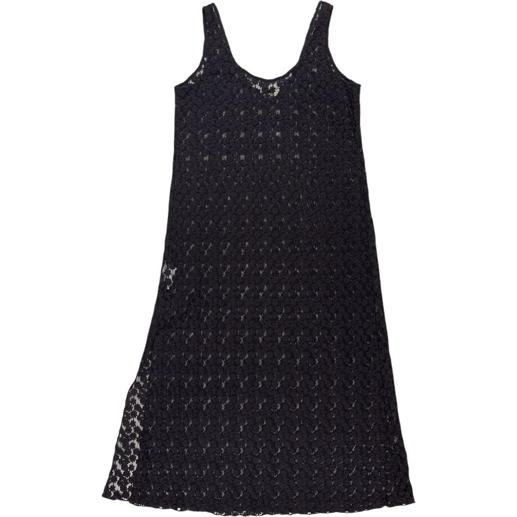 Hush Black Embroidered Floral Dress