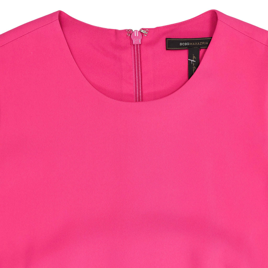 BCBG MAXAZRIA Pink Sleeveless Mini Dress