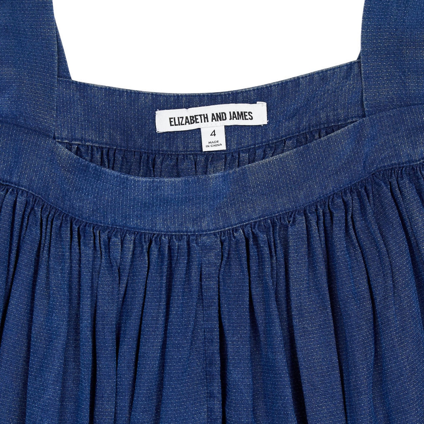 Elizabeth and James Blue Denim Jumpsuit