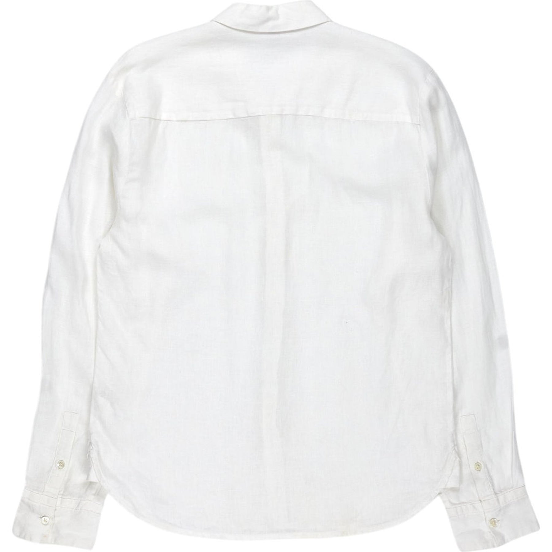 James Perse White Linen Shirt