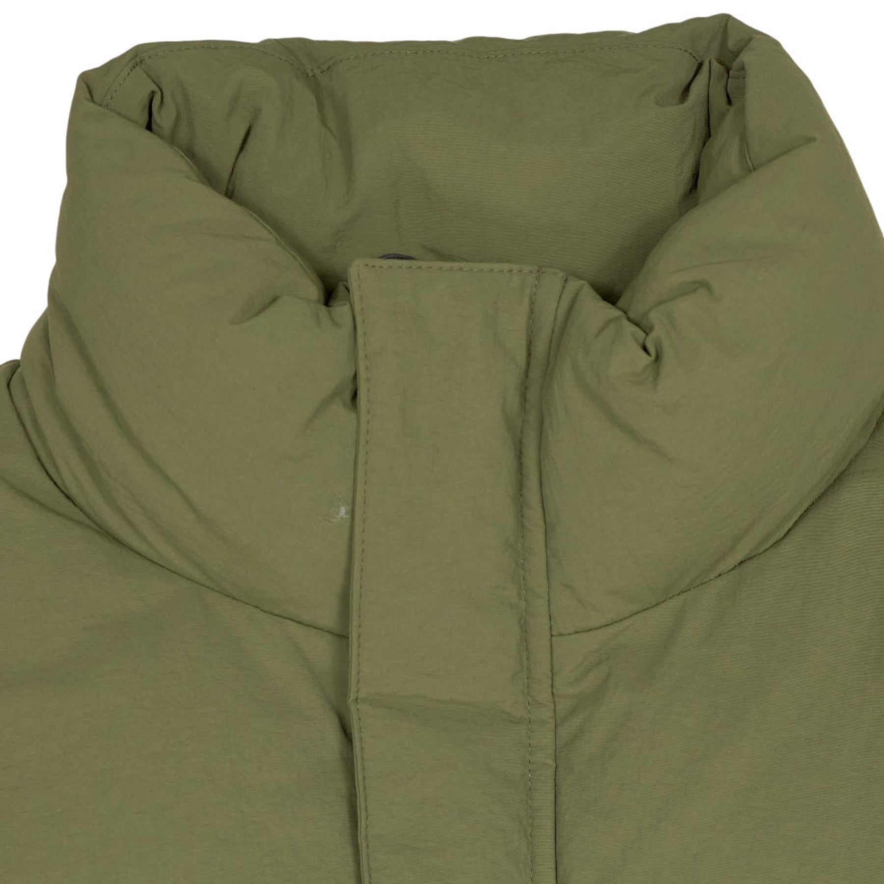 Pull & Bear Green Puffer Jacket