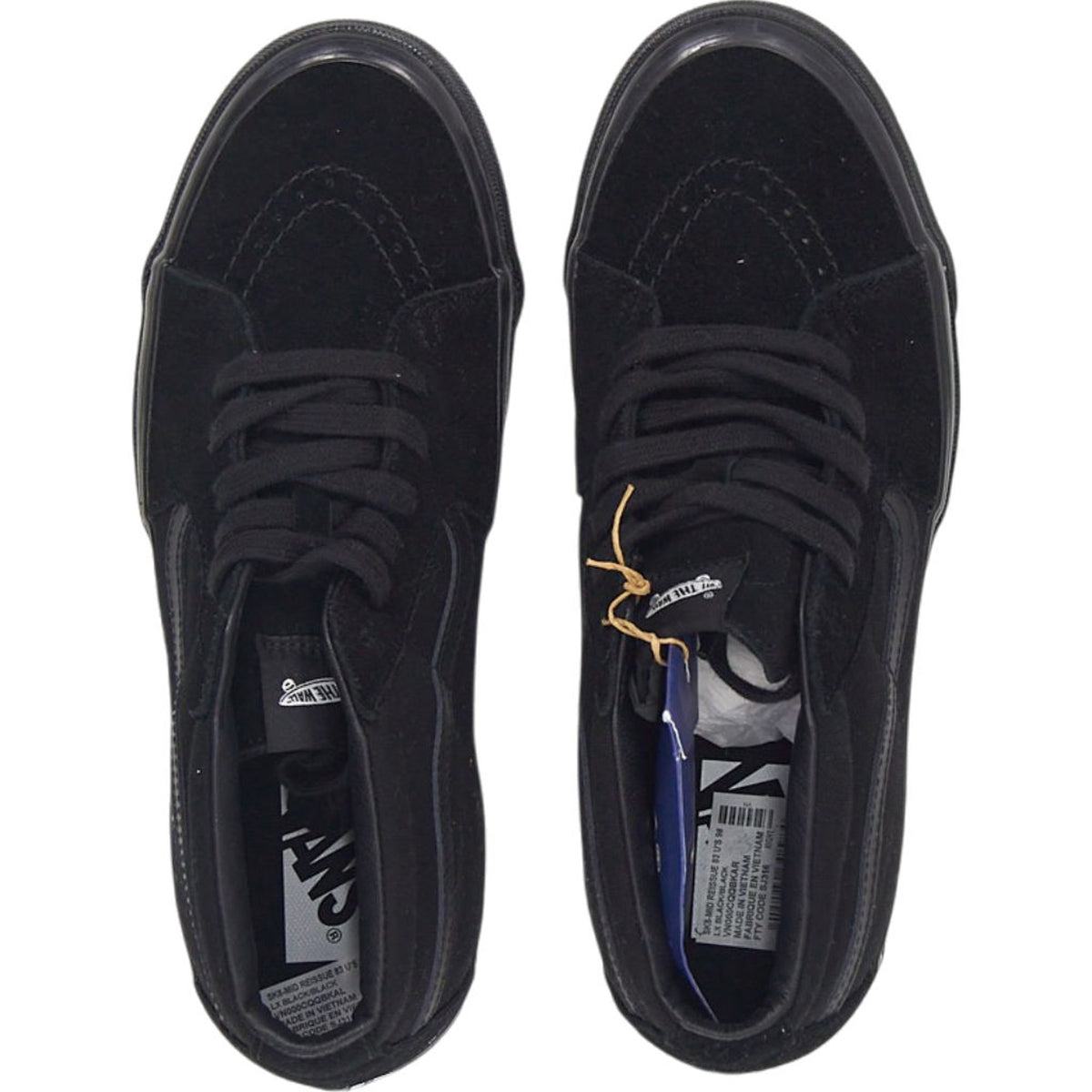Vans Black Suede Trainers