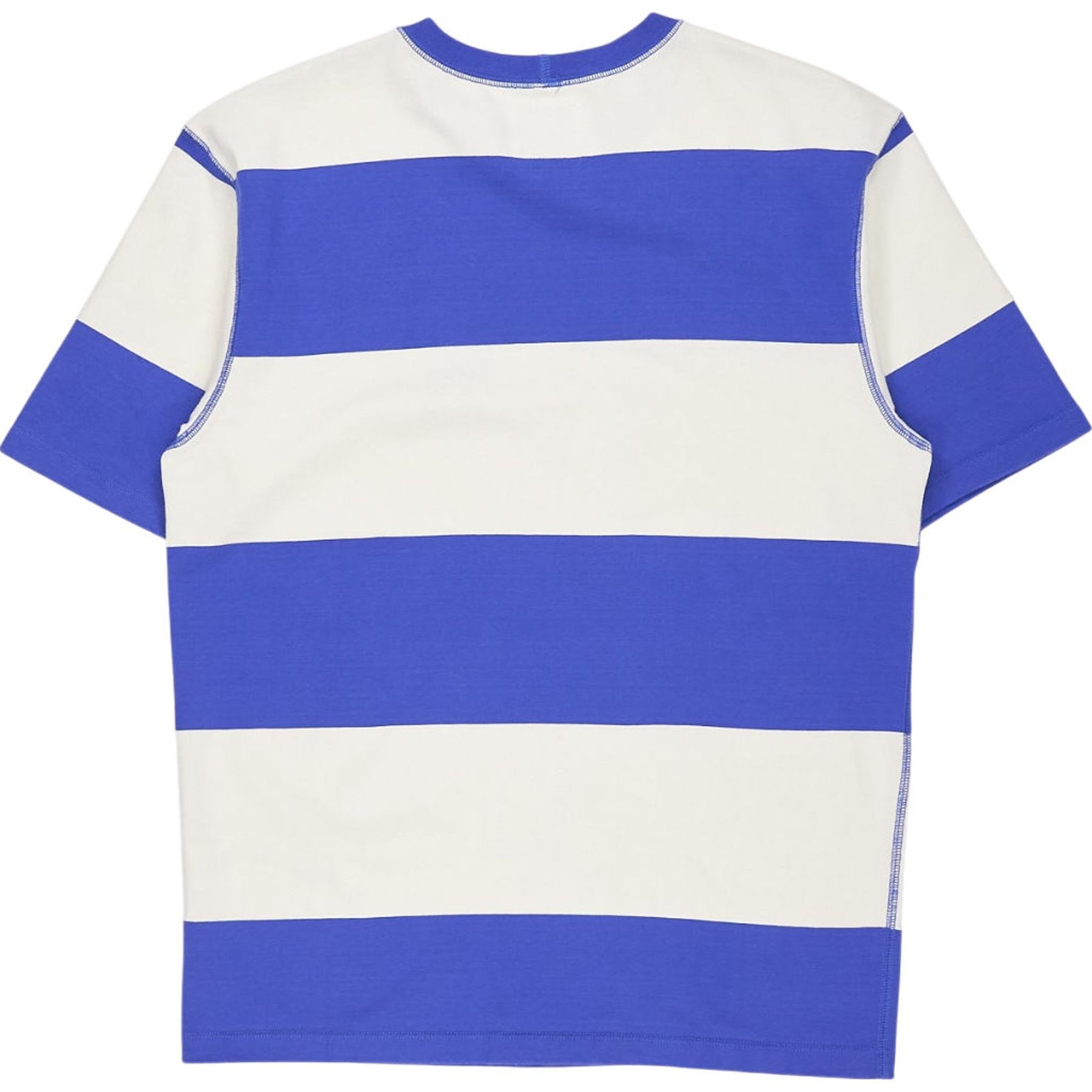 Drake's Navy & White Stripe Tee