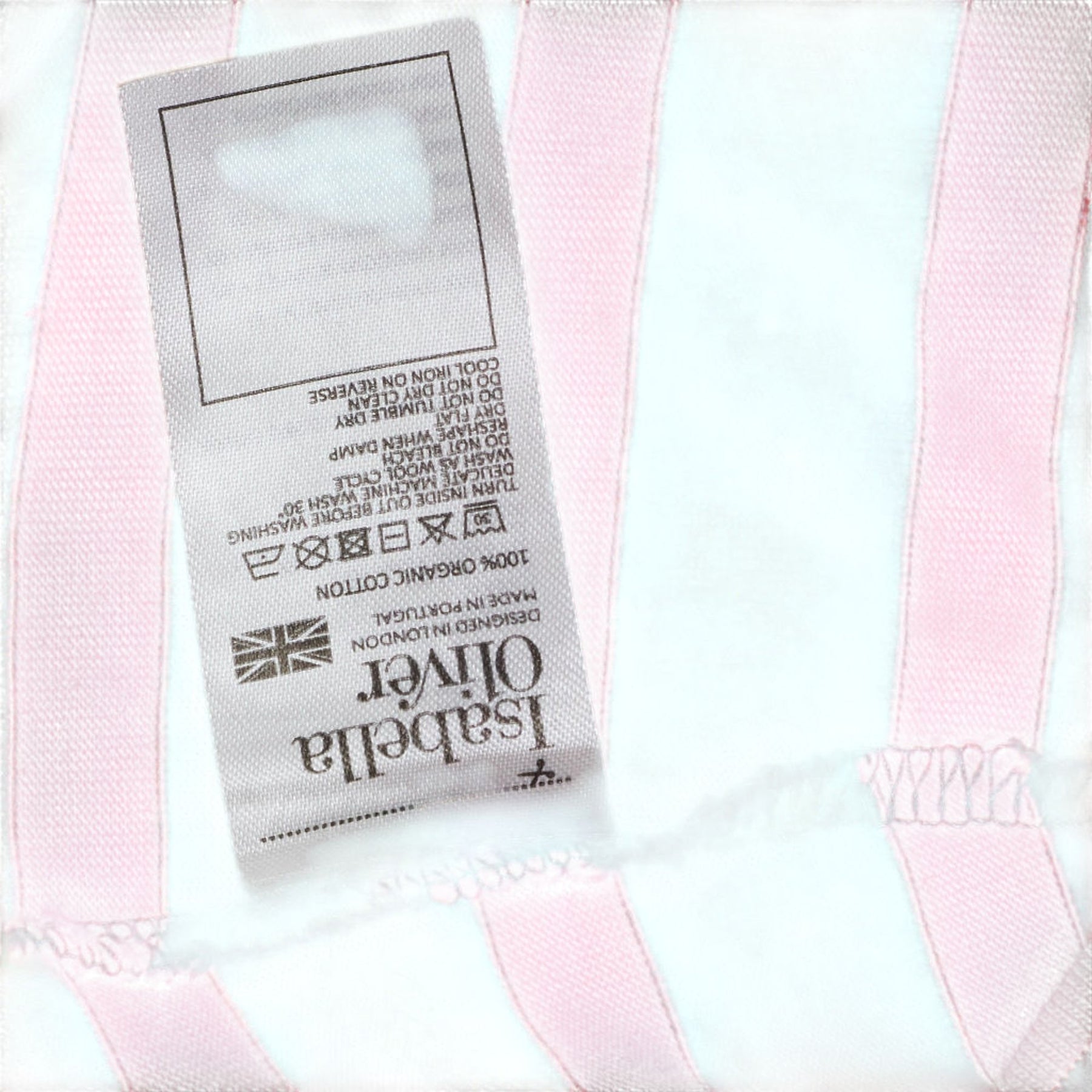 Isabella Oliver Red White Maternity Top