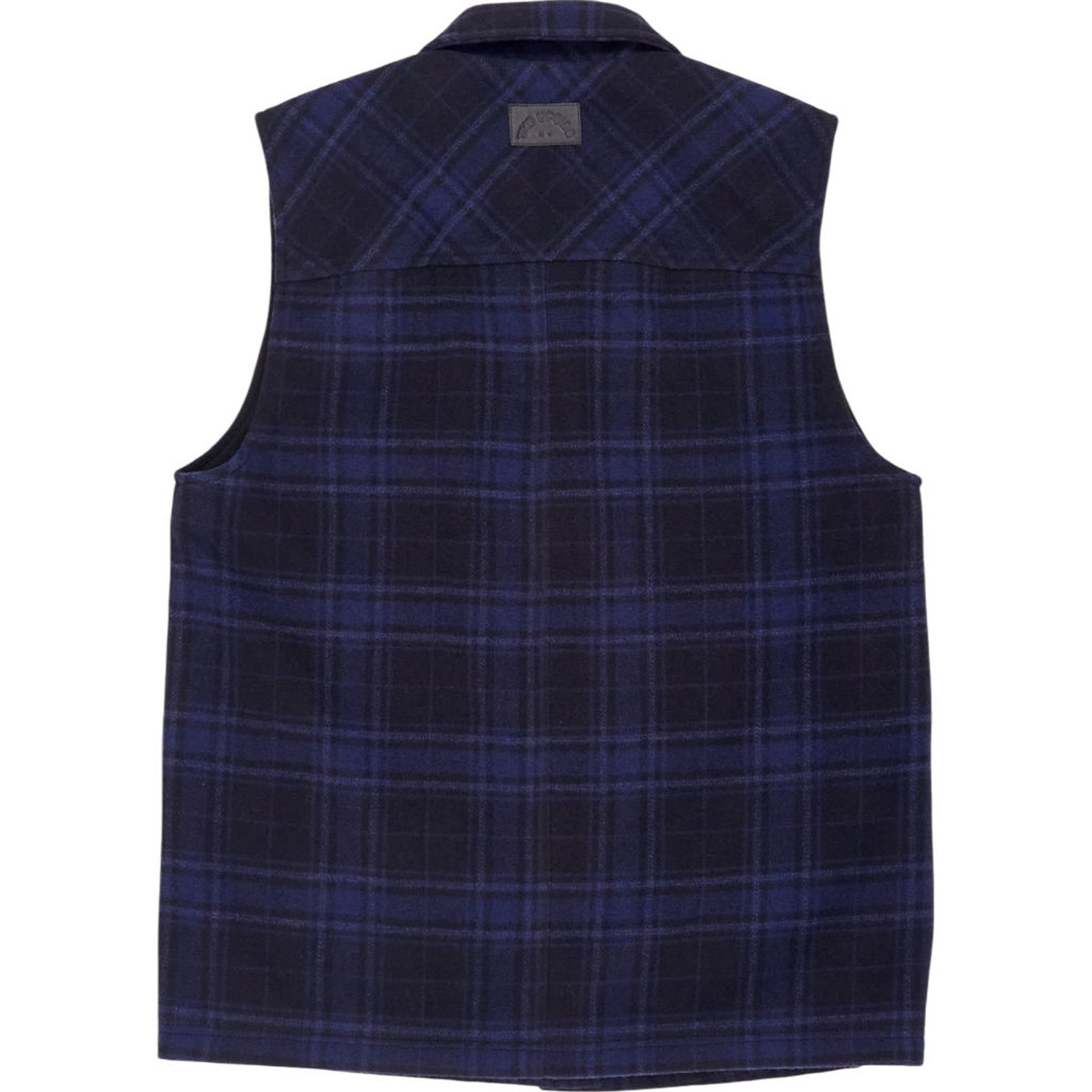 The Upside Blue Check Vest XS