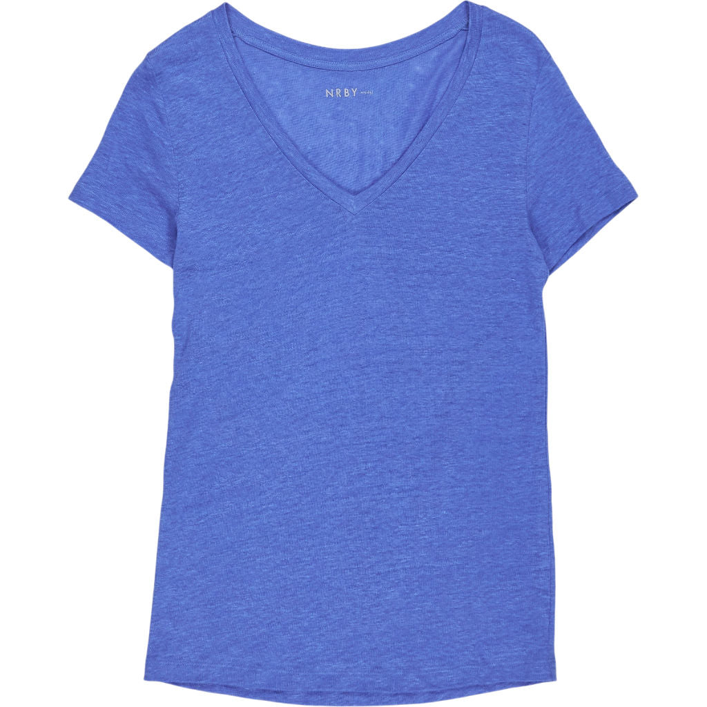 NRBY Blue V-Neck T-Shirt