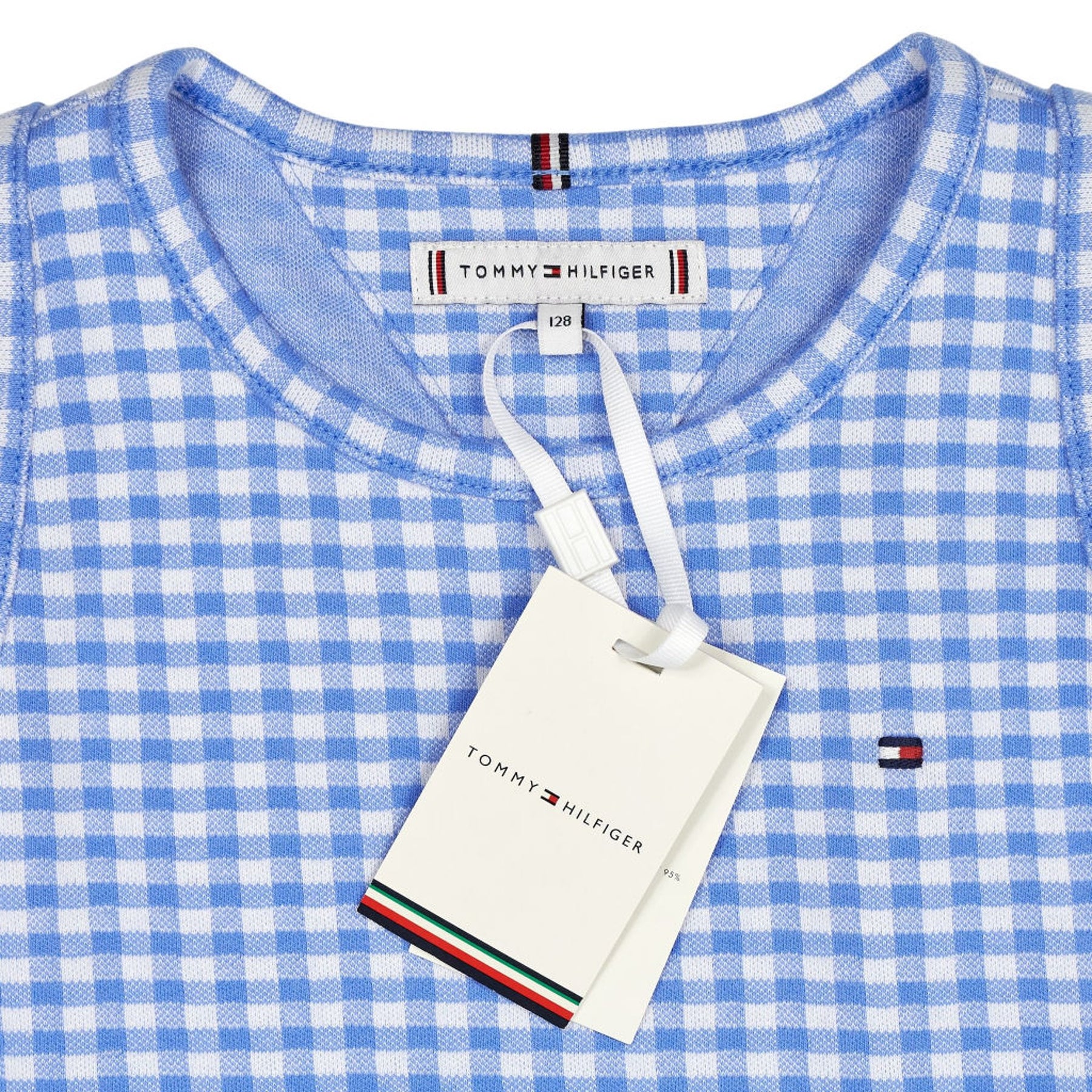 Tommy Hilfiger Blue Gingham Kids Top