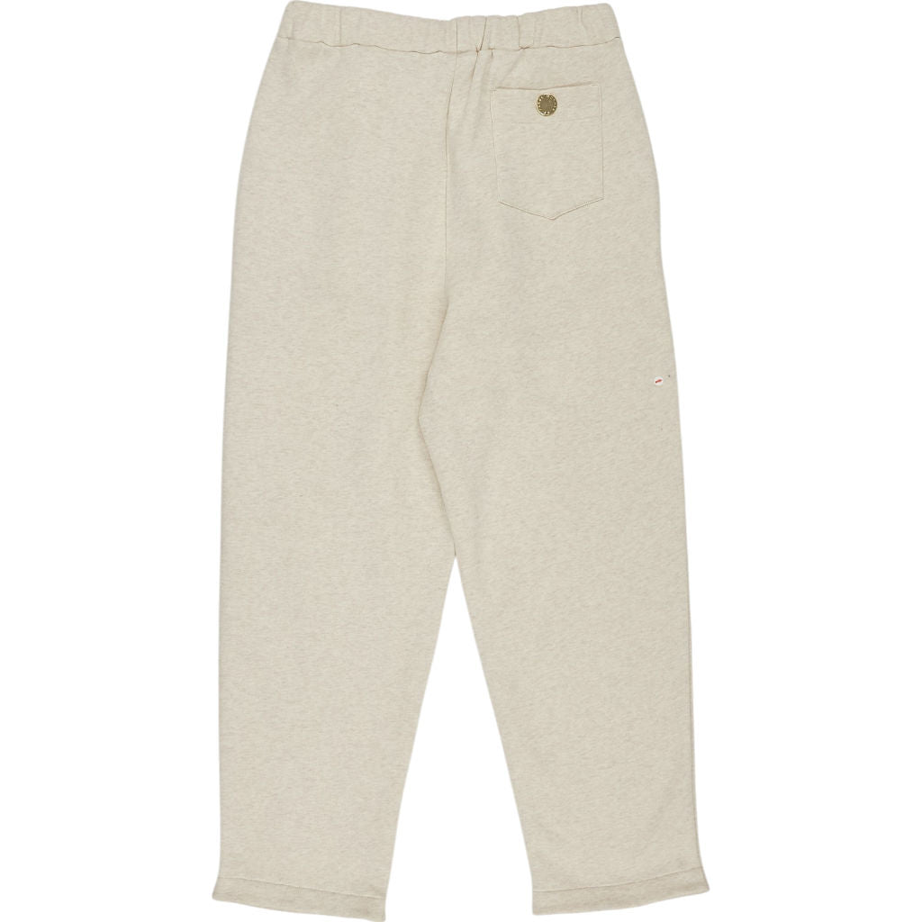 Mother of Pearl Cream Organic Cotton Trousers