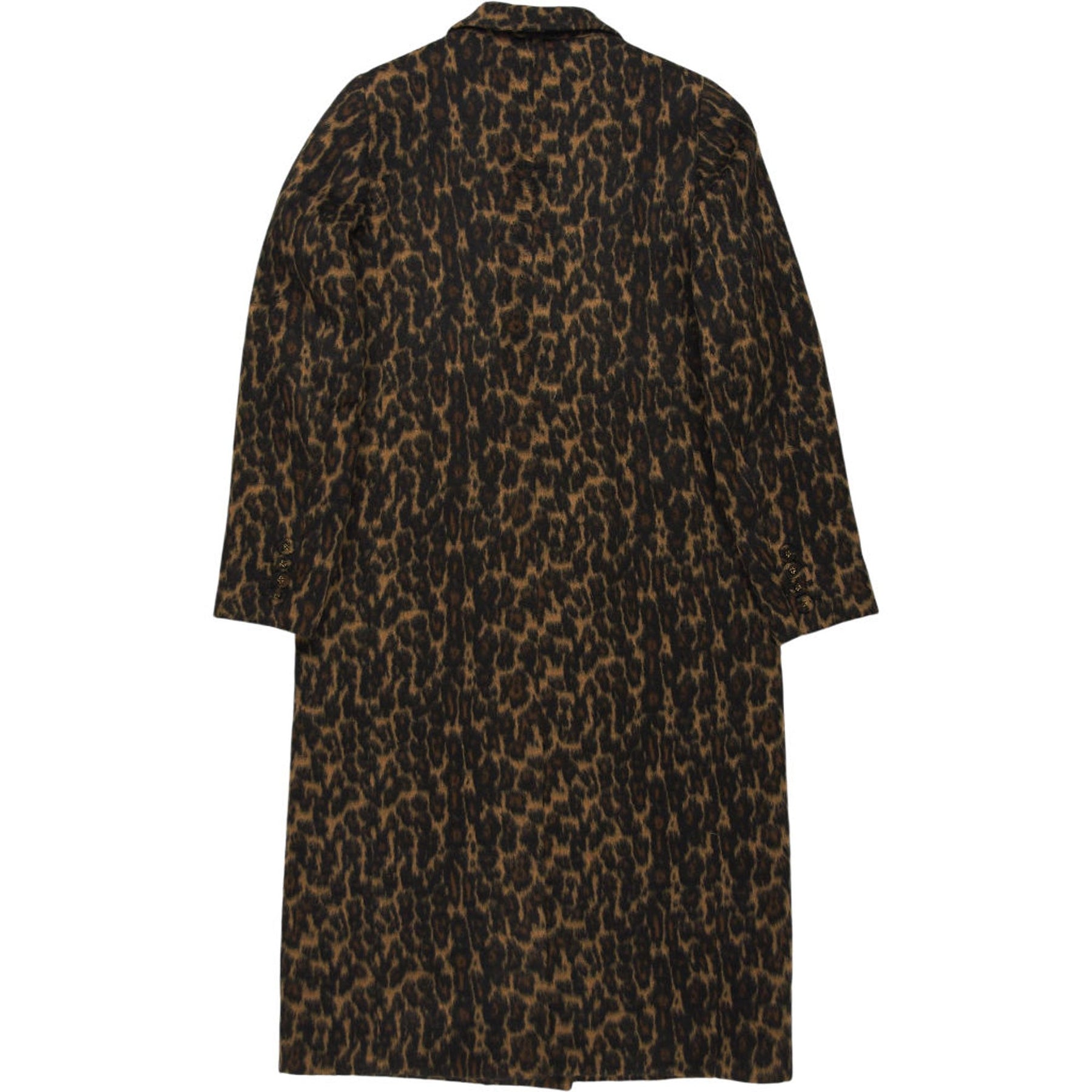 Wyse Leopard Print Long Coat