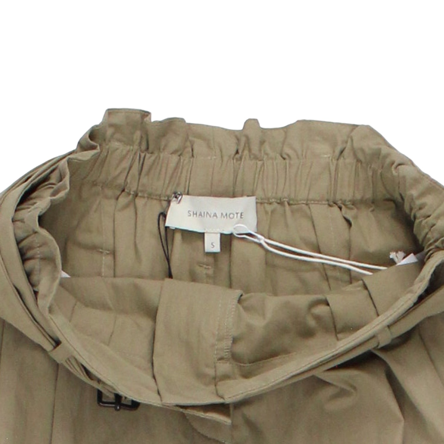 Shaina Mote Sand Paper Bag Waist Trousers