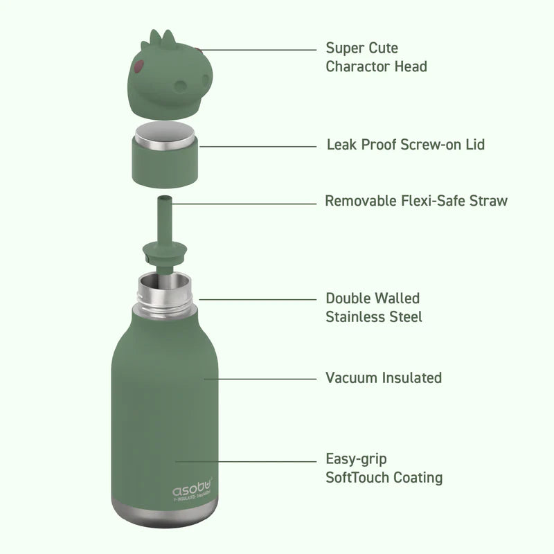 Bestie Animal Water Bottle - 3 designs