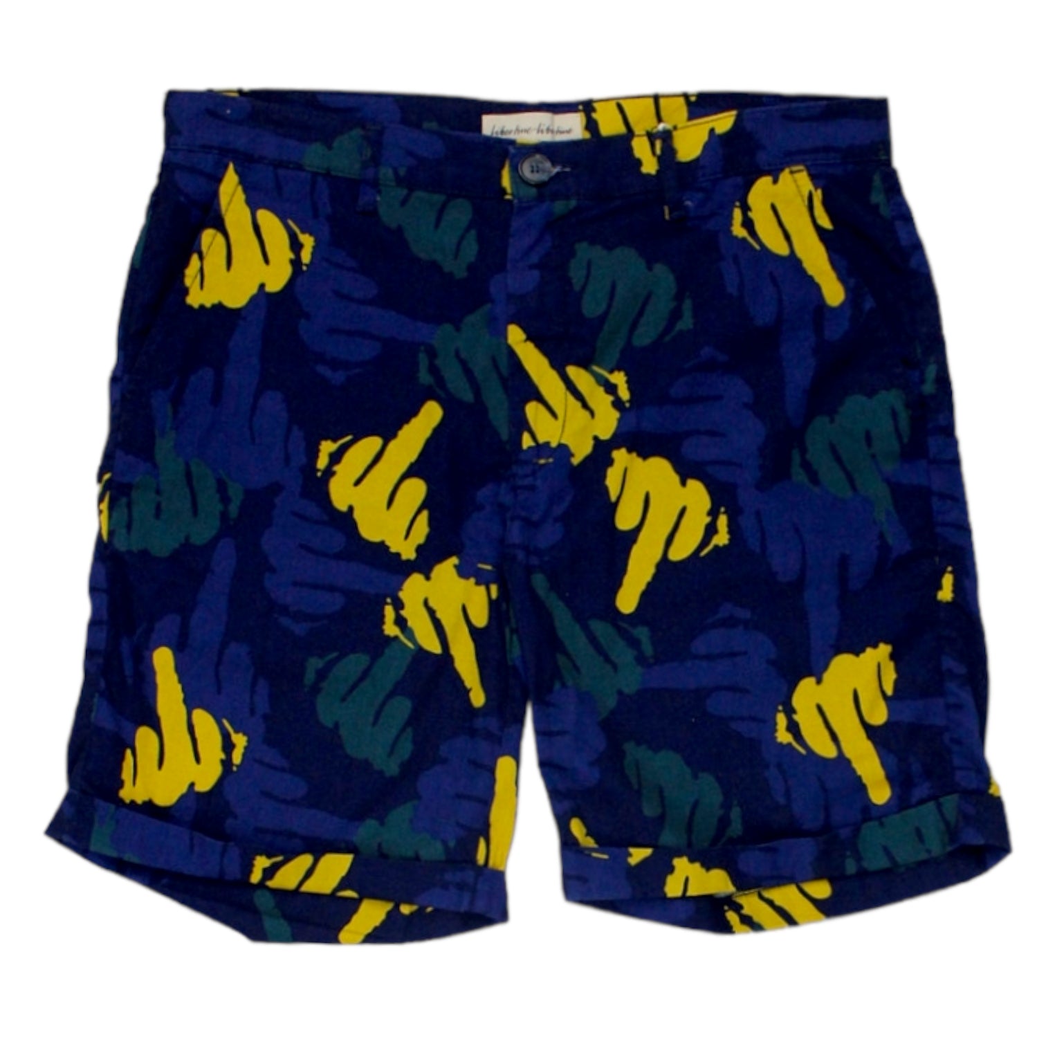 Libertine-Libertine Blue/Multi Abstract Shorts