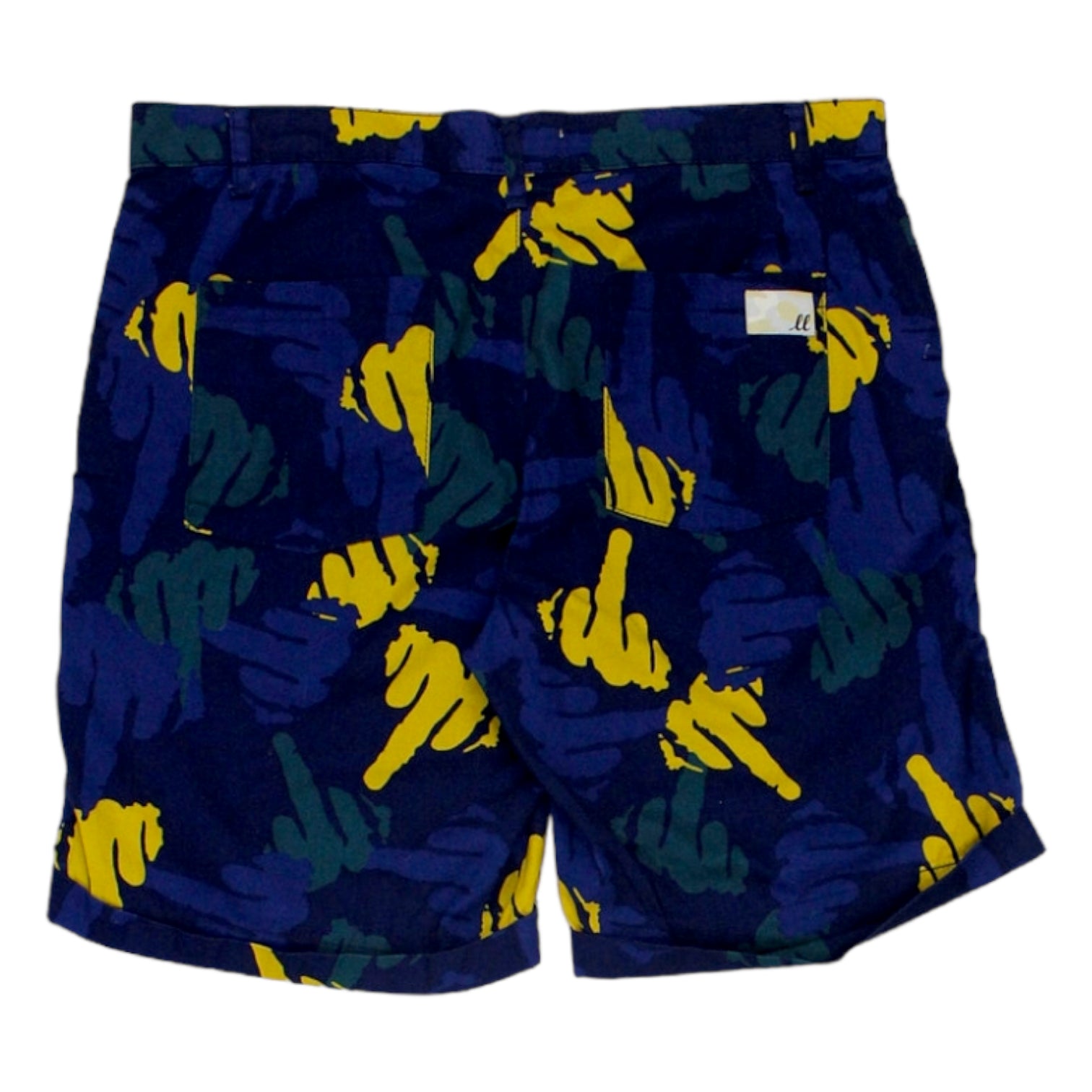 Libertine-Libertine Blue/Multi Abstract Shorts