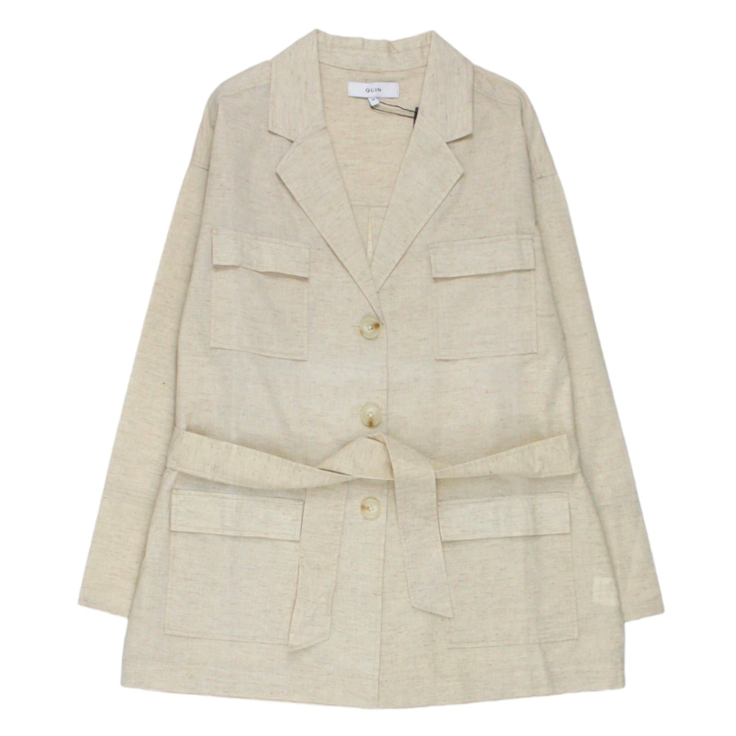 Quin Beige Sasa Safari Jacket