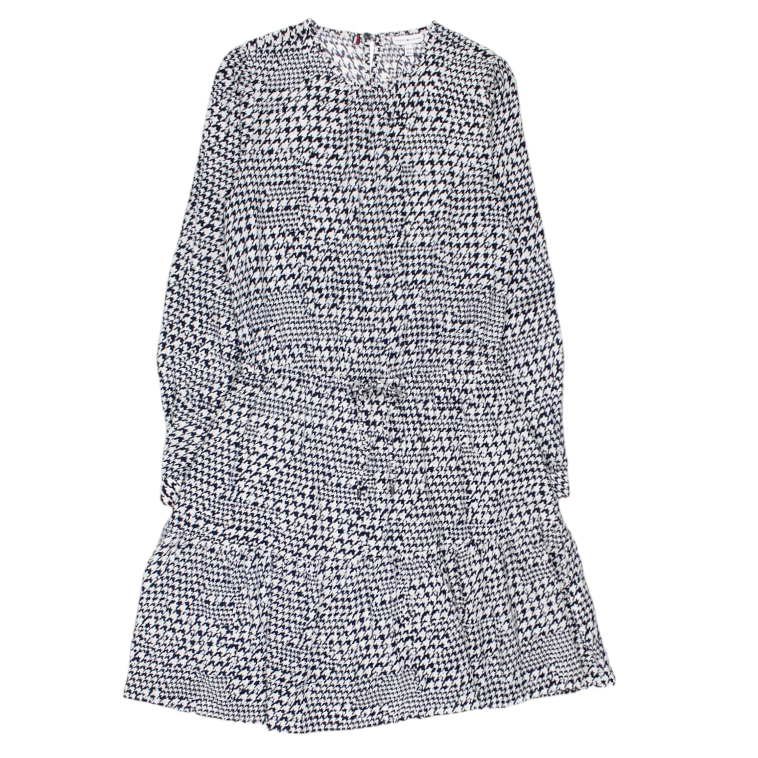 Tommy Hilfiger Black/White Houndstooth Dress