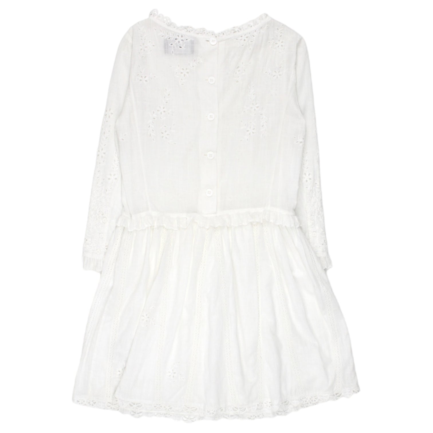Zadig & Voltaire White Broderie Anglais Dress