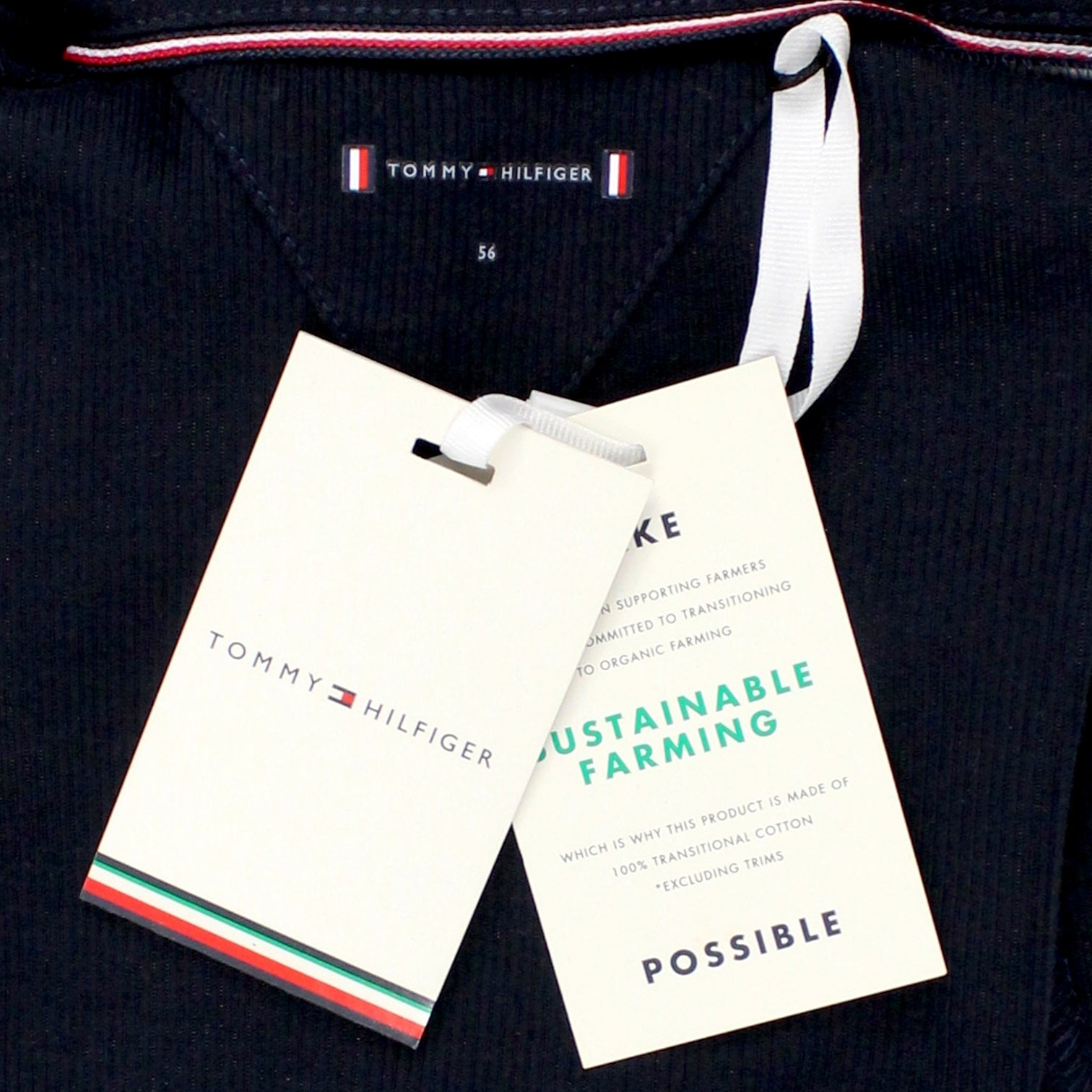 Tommy Hilfiger Navy Collared Body