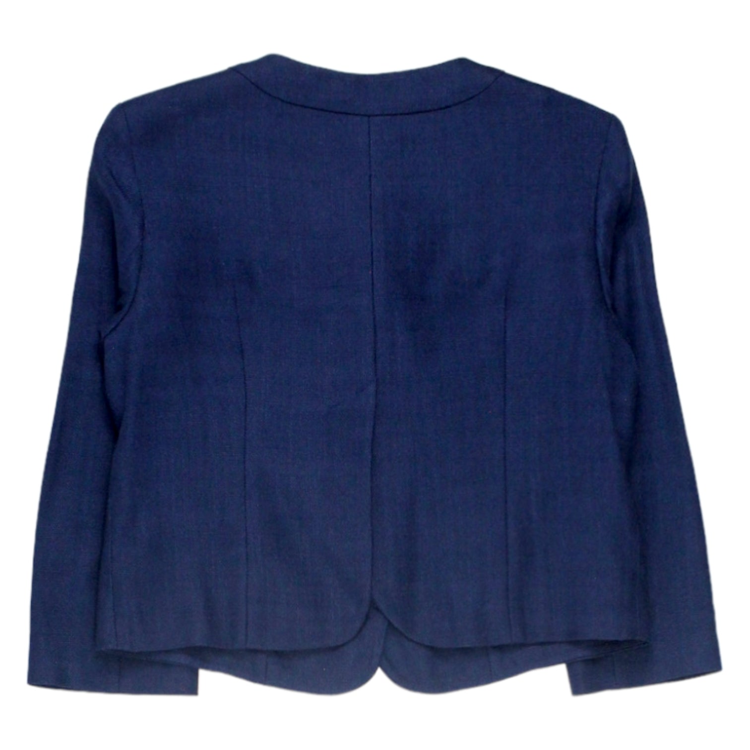 Orla Kiely Navy Cropped Jacket