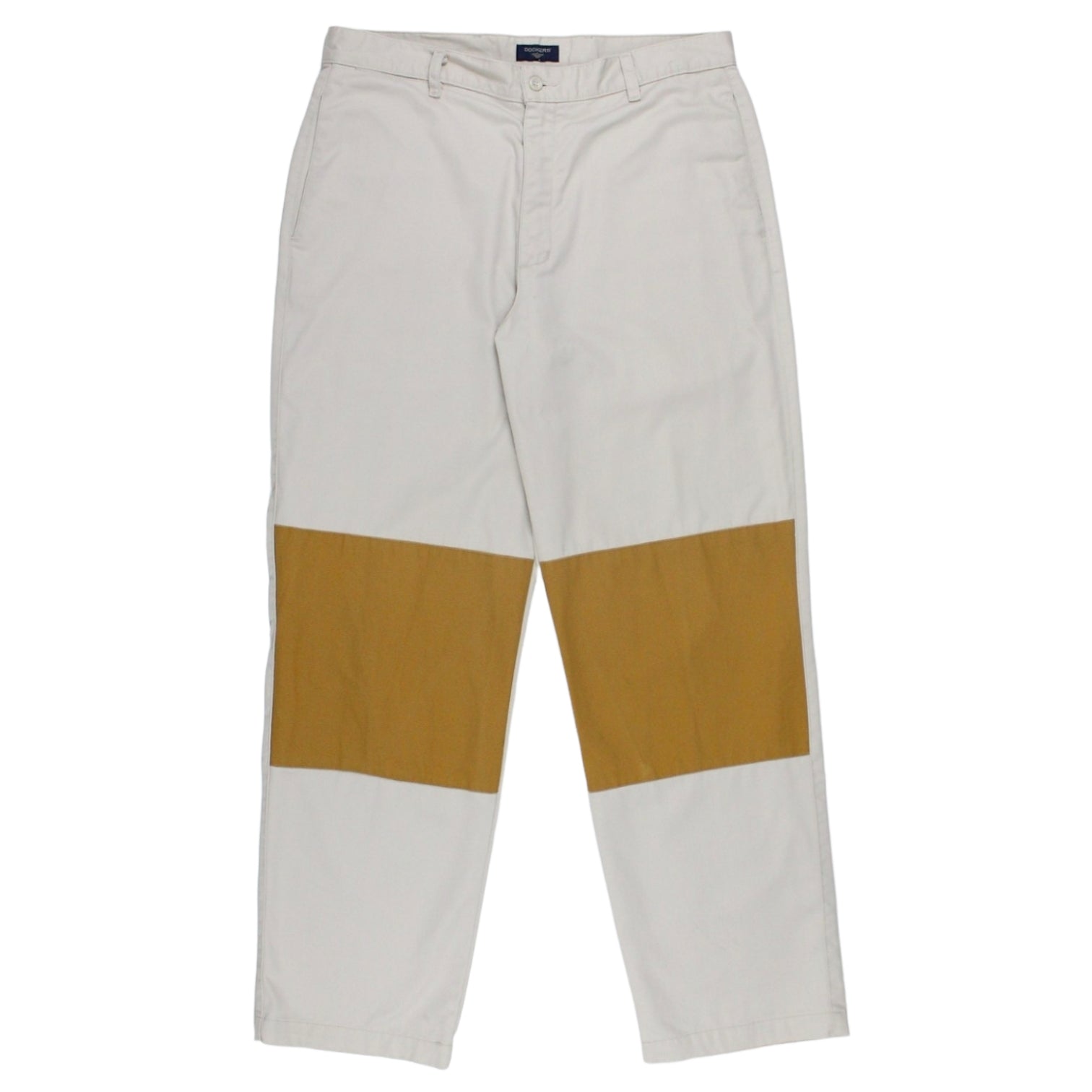 Dockers Cream Knee Patch Chino's