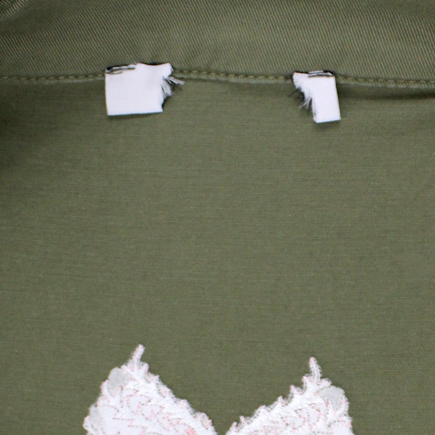 NRBY Khaki/Embroidered Cargo Jacket - Sample