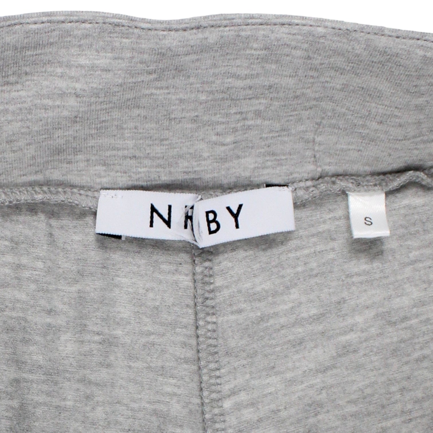 NRBY Grey Marl Straight Leg Joggers
