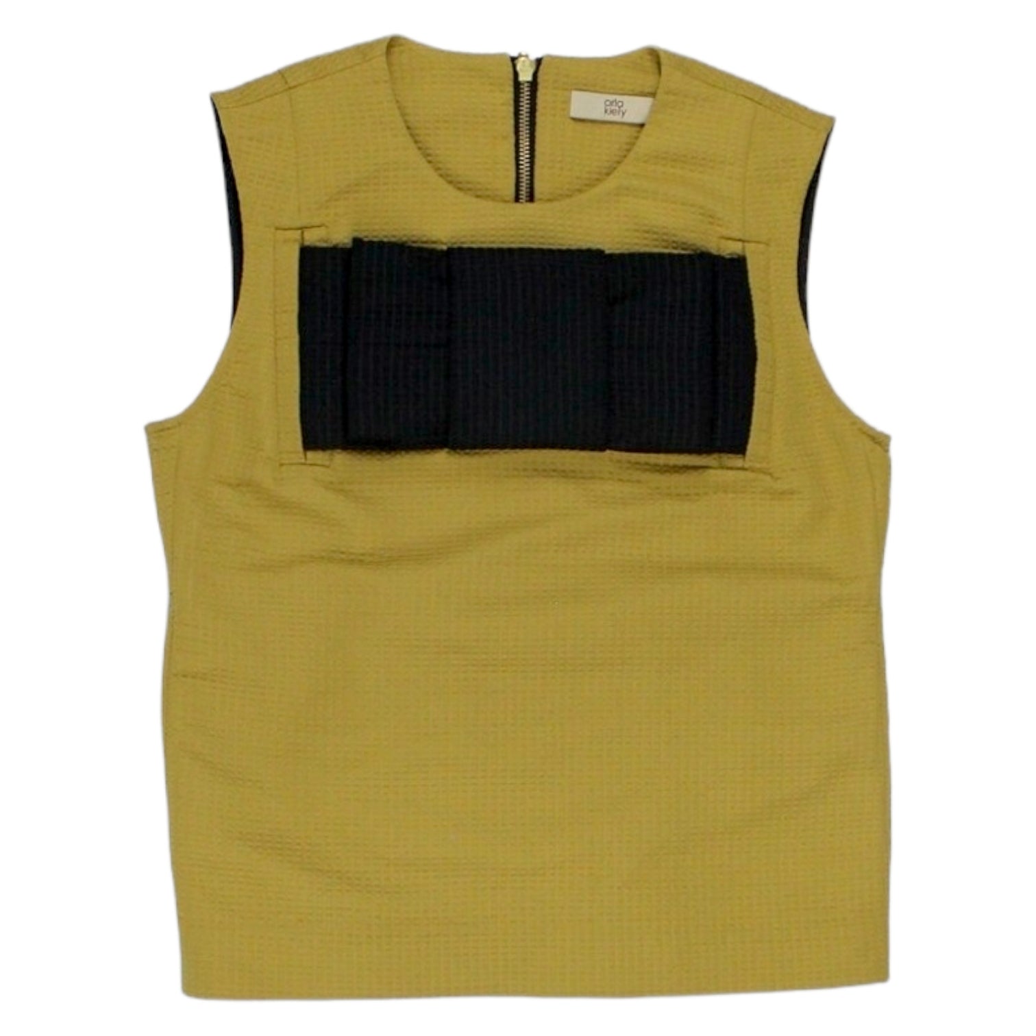 Orla Kiely Gold Textured Top