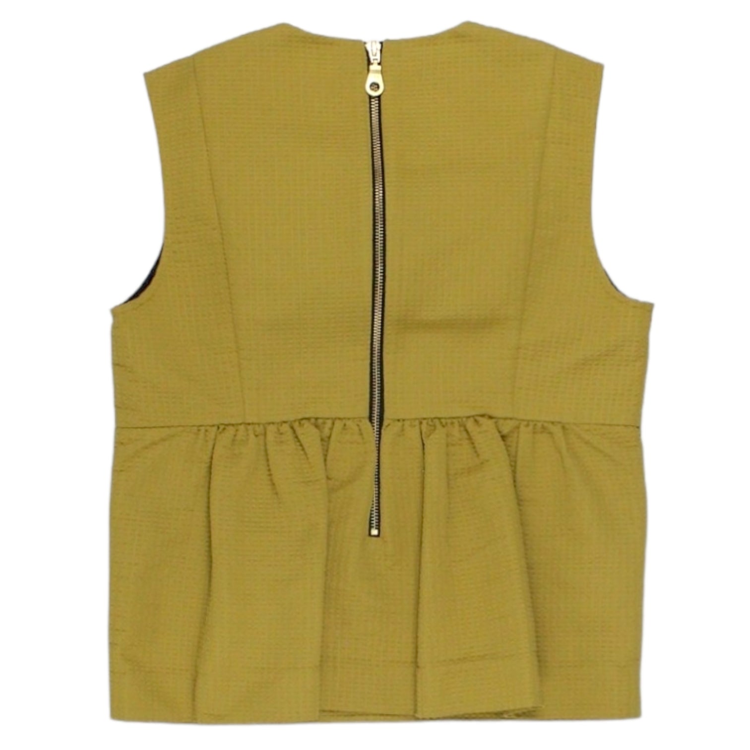 Orla Kiely Gold Textured Top